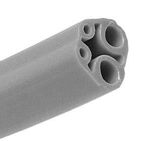 4-Hole Asepsis Dental Handpiece Tubing, PVC