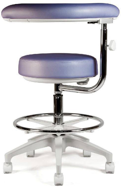 Dental Exam Chair With Hard Leather & Computer-Controlled Motor – FDA, 110V/220V, Stool Included