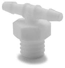 Threaded Plastic Tees, 10/pkg