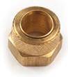 Poly Nut and Brass Sleeve, each