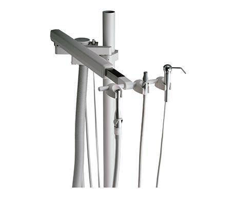 Hygiene System with Vac Telescoping Arm, 2" dia. Post Mount